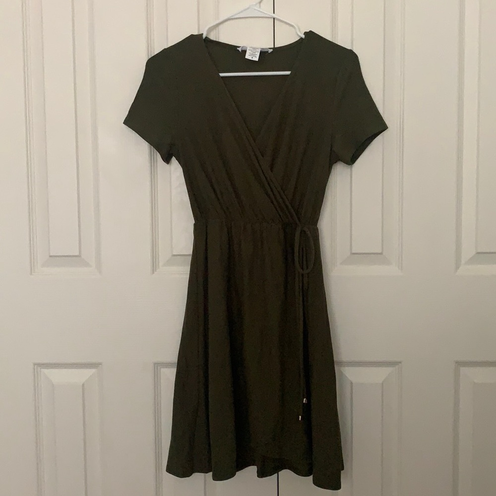 NWOT Army Green Dress
